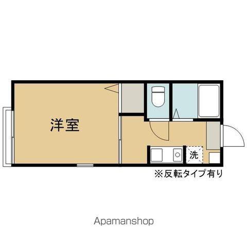 アーバンハイツ(1K/1階)の間取り写真