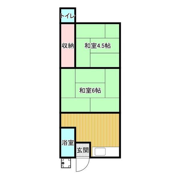 ＪＲ播但線 野里駅 徒歩14分 2階建 築58年