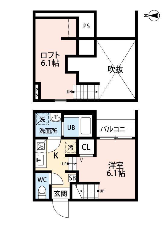T.A水前寺5丁目(ワンルーム/1階)の間取り写真