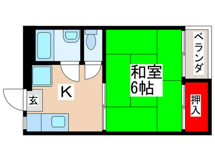 富士ビューティーハイツ 3階階 間取り