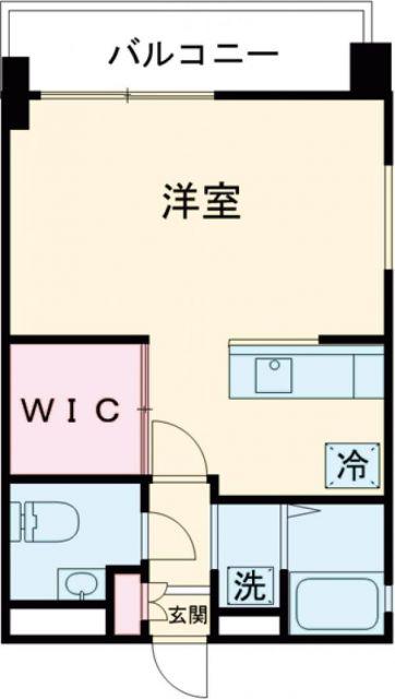 APARTMENTS CODE ISAHAYA(ワンルーム/10階)の間取り写真