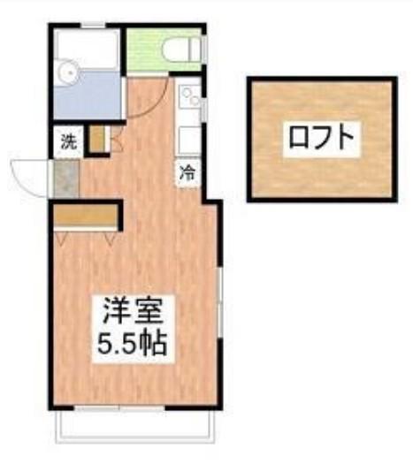 コーポ池田(ワンルーム/2階)の間取り写真