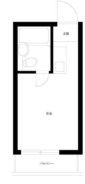 メゾンドアトレ(ワンルーム/3階)の間取り写真