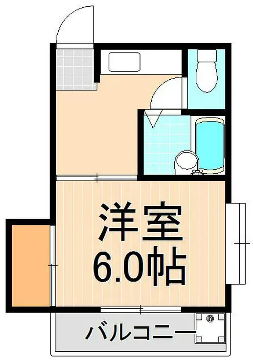 コーポ長崎 3階階 間取り