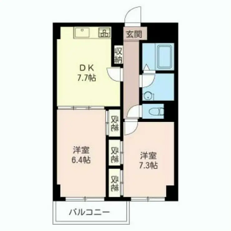 ヴェルドミール宮崎台 1階階 間取り