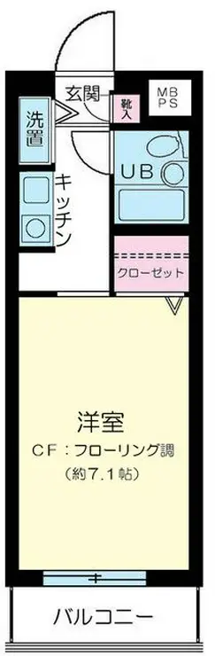 日神パレステージ武蔵関公園 3階階 間取り
