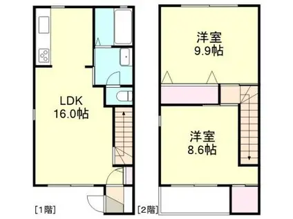 COURT CLAN B(2LDK)の間取り写真