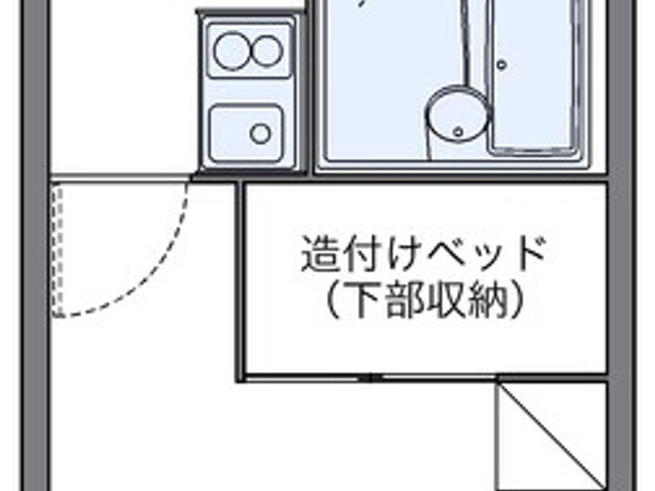 エスペランサ 202(1K/2階)の間取り写真
