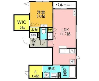 KOMAZAWA KOUEN TERRACE 駒沢公園テラス(1SLDK/2階)の間取り写真