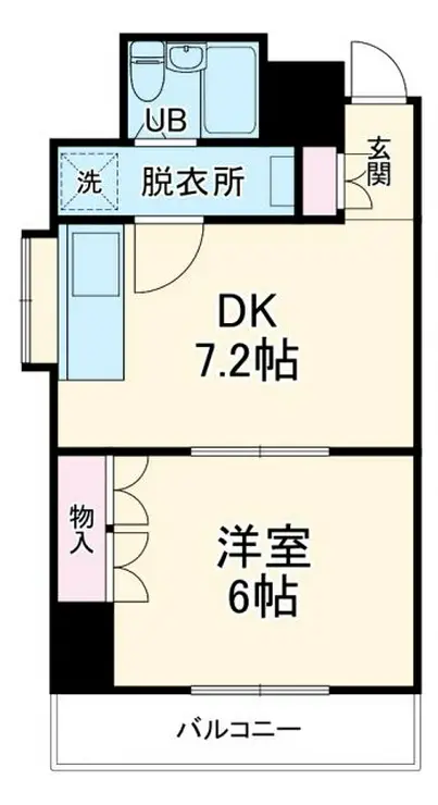 ルモン戸田壱番館 3階階 間取り