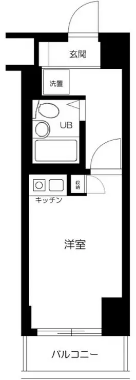 ライオンズプラザ鶴見中央 7階階 間取り
