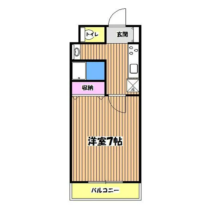 丹木田口ビル 2階階 間取り