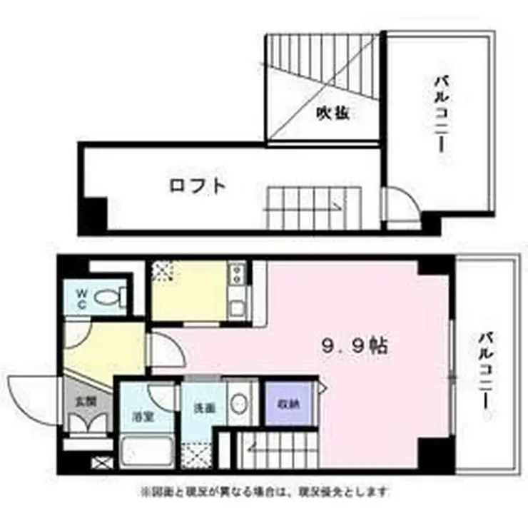 エルフレア武蔵野 5階階 間取り