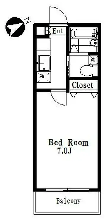 パサ・デ・ヒロ川越 2階階 間取り