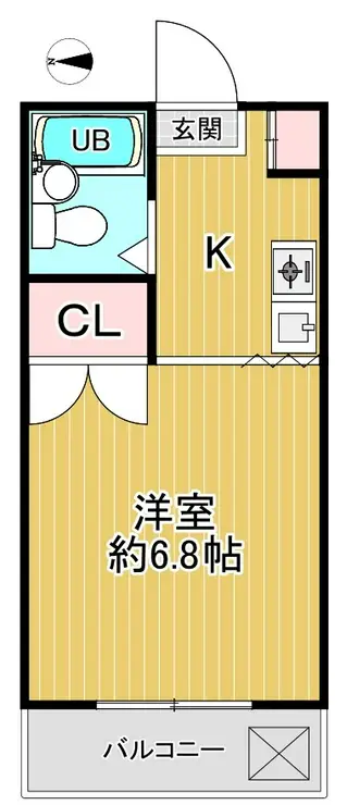 ハーモナイズ・ヴェルデ 3階階 間取り