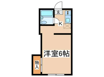 サン・ラクシーユ(1K/1階)の間取り写真