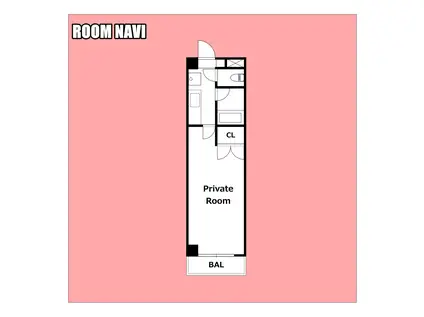 第11春木マンション(1K/4階)の間取り写真