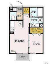 和音館NOBU(ワンルーム/1階)の間取り写真