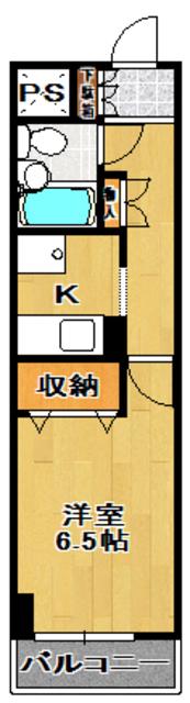 NOVA東口ビル(1K/3階)の間取り写真