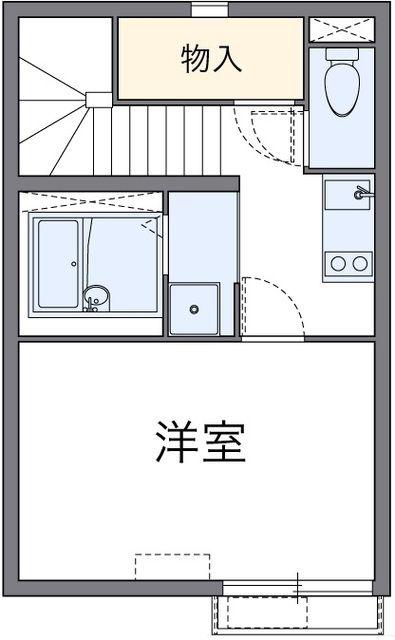 レオネクスト那由多(1K/2階)の間取り写真