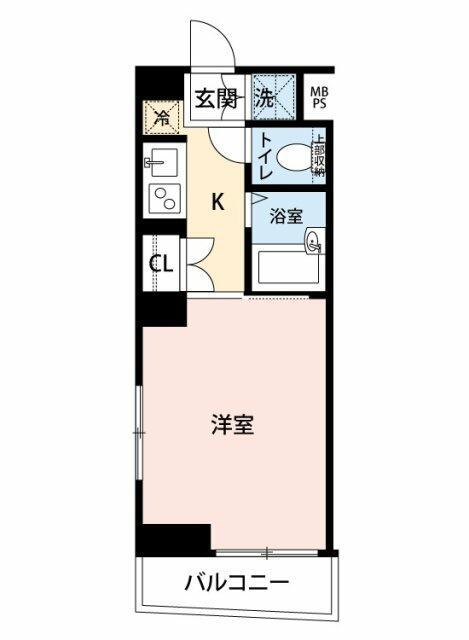 マイナビSTAYミライ品川中延(1K/3階)の間取り写真