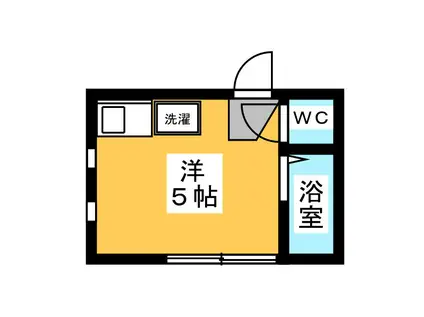 アーバンプレイス沼袋VB(ワンルーム/1階)の間取り写真