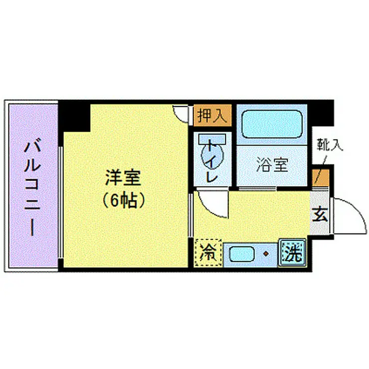 墨東ハイム 9階階 間取り