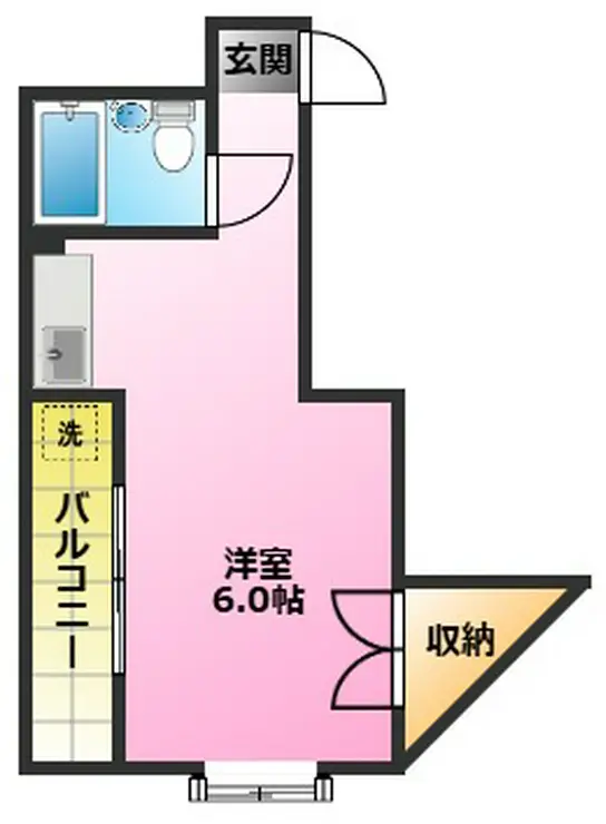 メゾンロイヤル 2階階 間取り