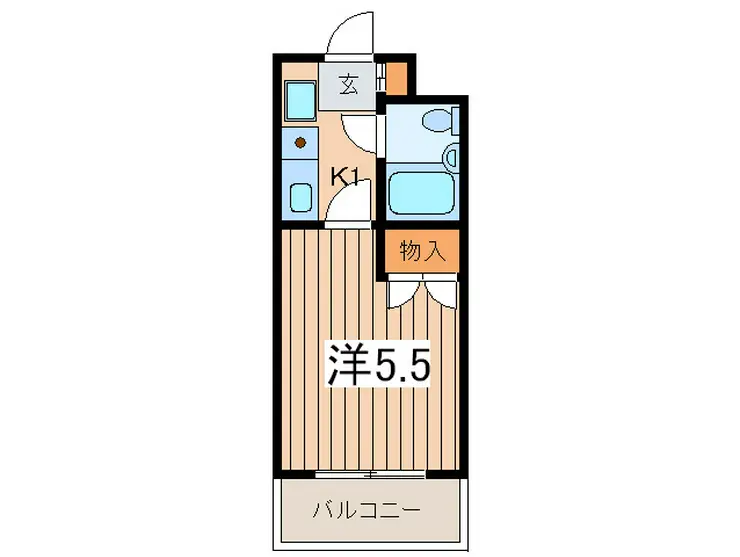 マイキャッスル三ツ境 2階階 間取り