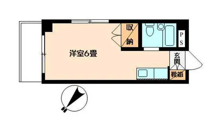 桜田ハイツ 3階階 間取り