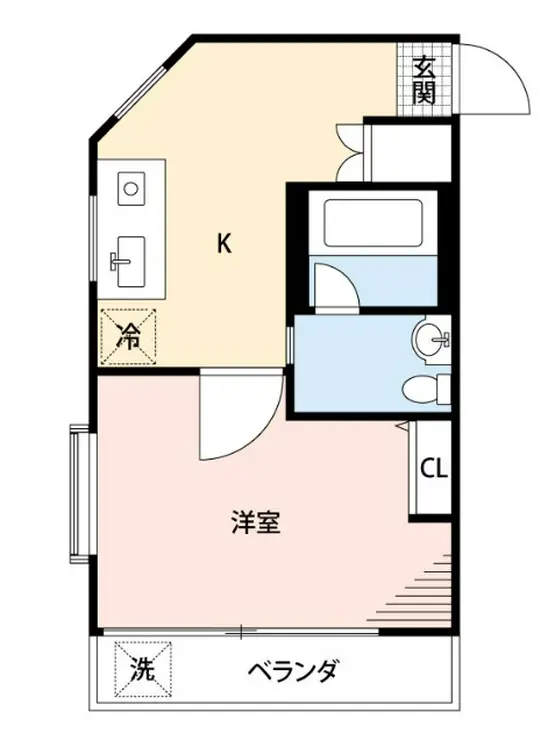 スターダスト相模 3階階 間取り