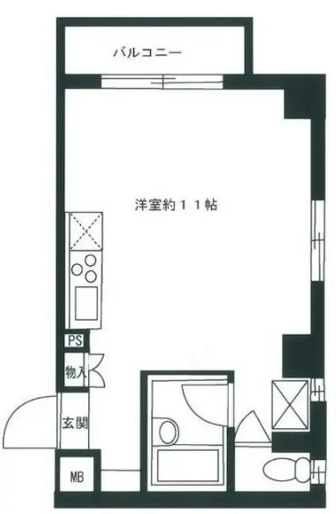 グランレイム目黒 4階階 間取り