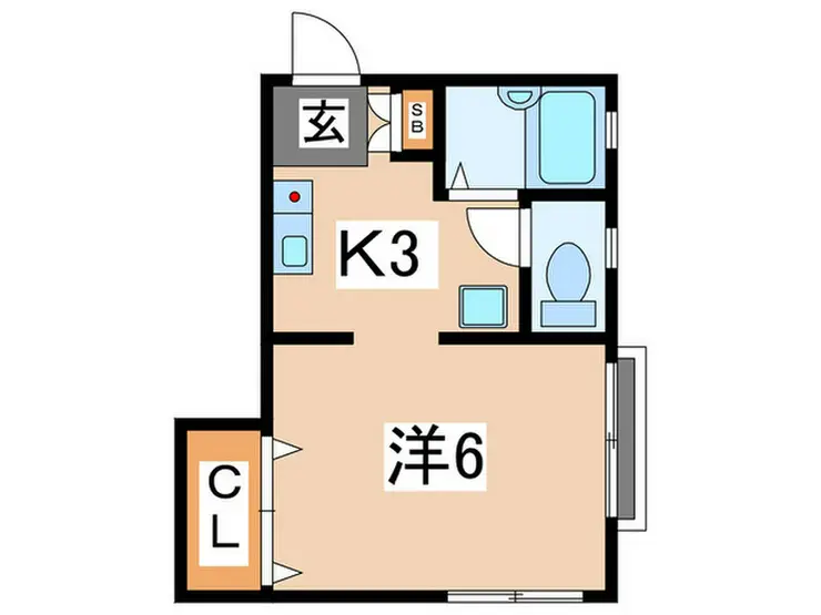 シャルマンA 1階階 間取り