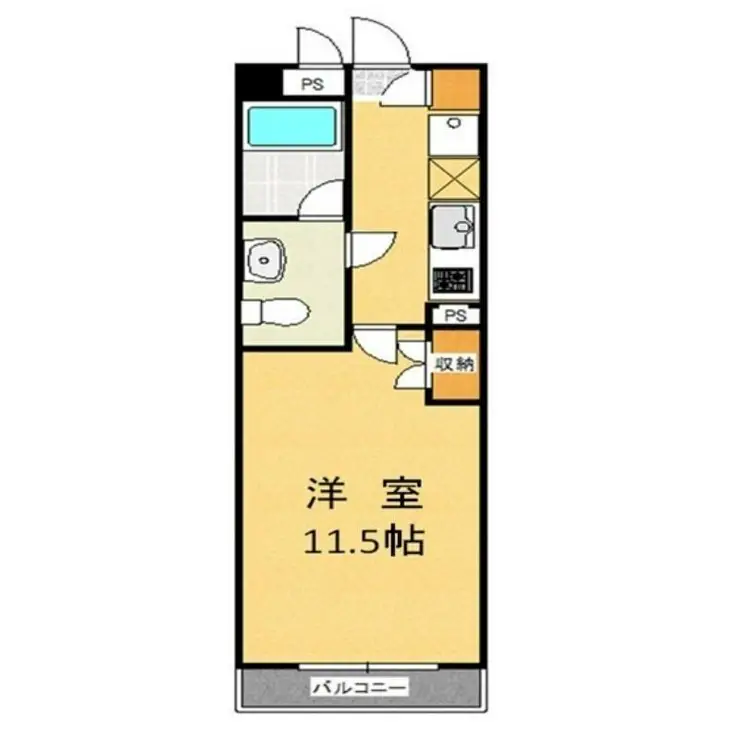 カーサ・ドマーニ 3階階 間取り