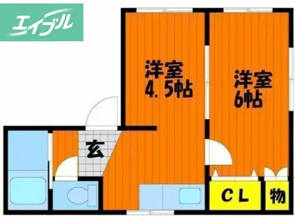 パークアヴェニュー医大北(1DK/3階)の間取り写真