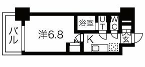 CASA REGULUS 新大阪北(1K/11階)の間取り写真