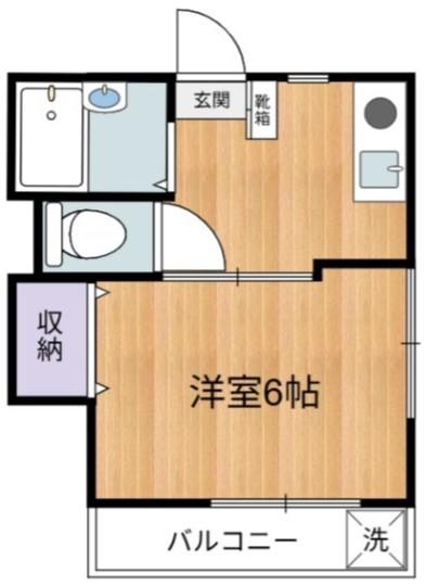 アネックス西荻(1K/3階)の間取り写真
