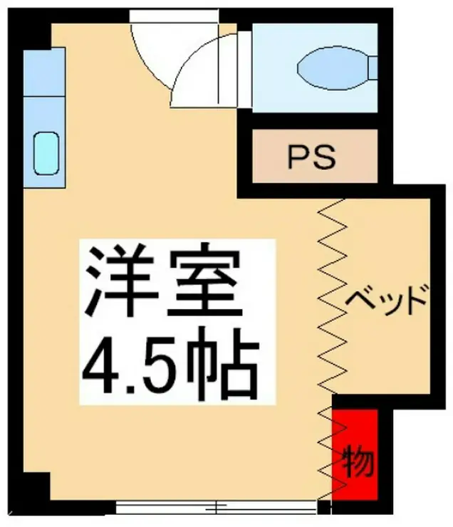 メゾンダイトウ 3階階 間取り