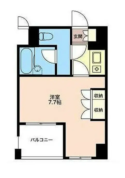 エスティメゾン浅草駒形 3階階 間取り