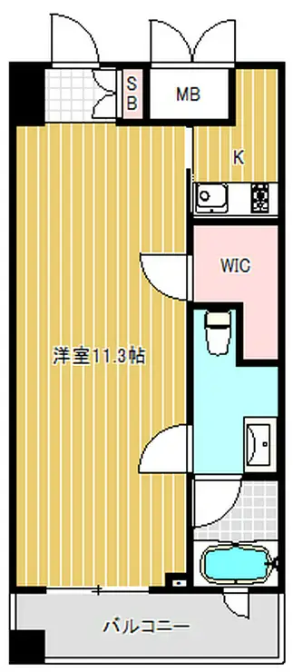 KDXレジデンス戸越 10階階 間取り