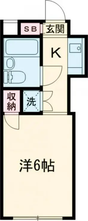 ロザール立石 3階階 間取り