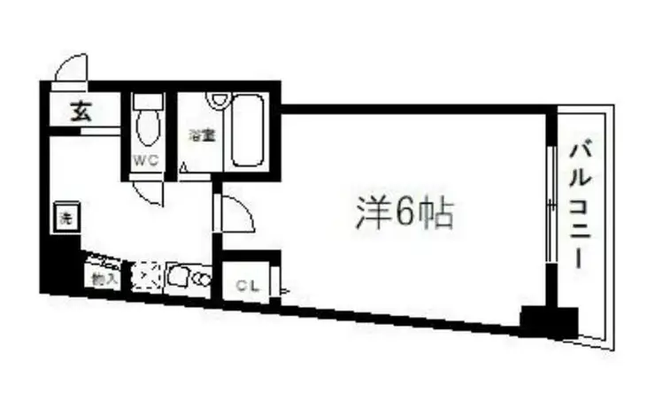 スカイコート目黒壱番館 4階階 間取り