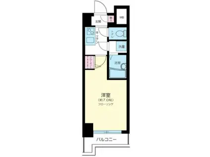 ガラ・ステージ大崎(1K/10階)の間取り写真