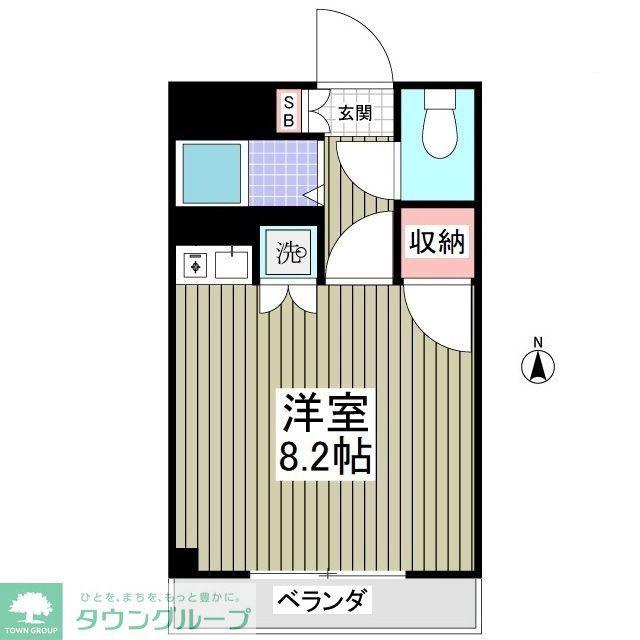 エスポワールトミタ(ワンルーム/3階)の間取り写真