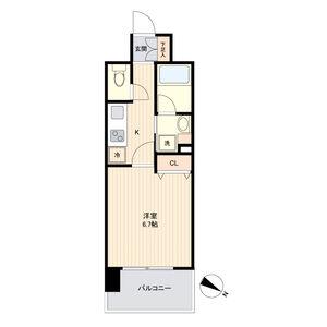 LIVE CASA 仙台長町(1K/7階)の間取り写真