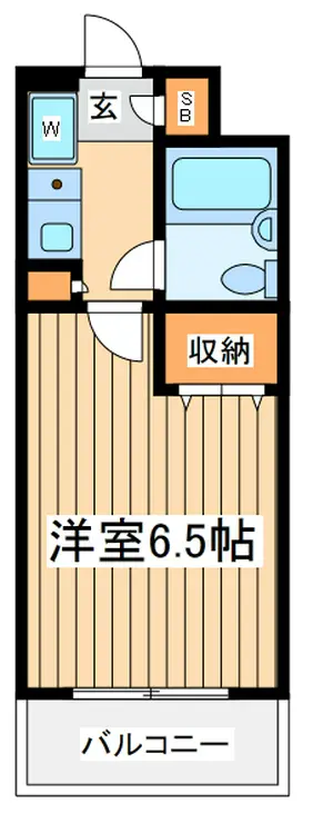 メインステージ大倉山 3階階 間取り