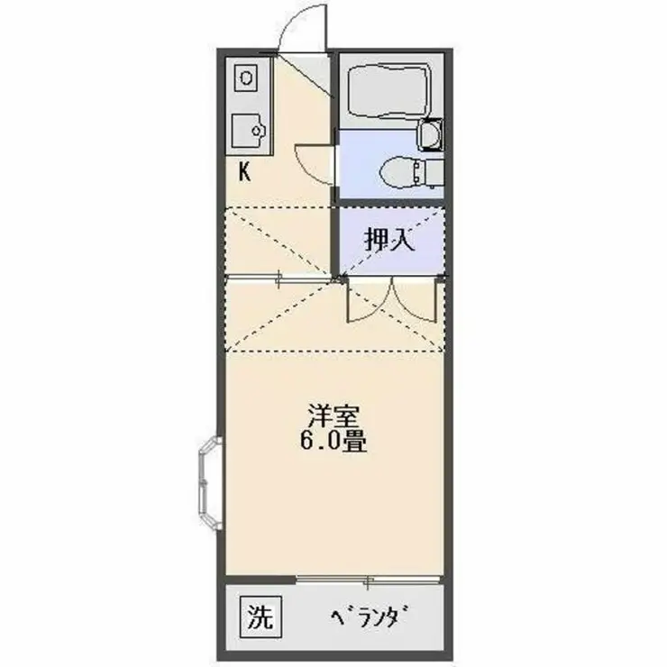 メゾンパレット 2階階 間取り