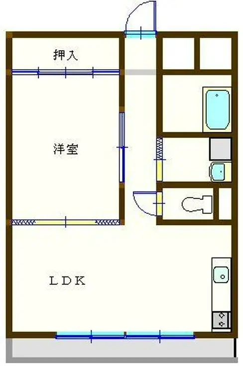 エミネンス昭和坂 2階階 間取り