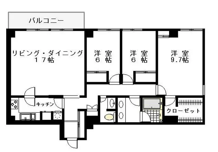 アーケディアヒルズ 2階階 間取り