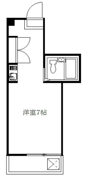 カーサフジイ 2階階 間取り